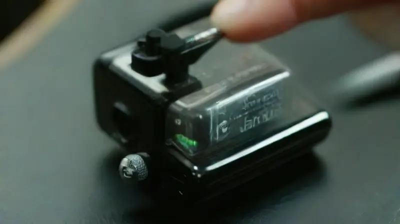 Close-up of tattoo machine and equipment
